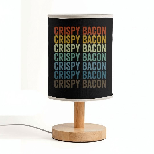 Crispy Bacon Bacon Lover Fabric Lamps