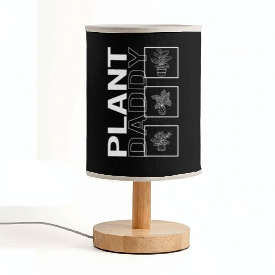 Plant Daddy, Garden Plant Gardening Lover Fabric Lamps