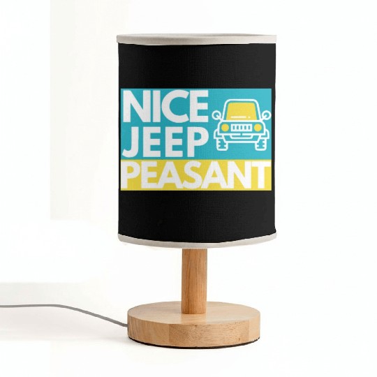 Nice Jeep Peasant Fabric Lamps