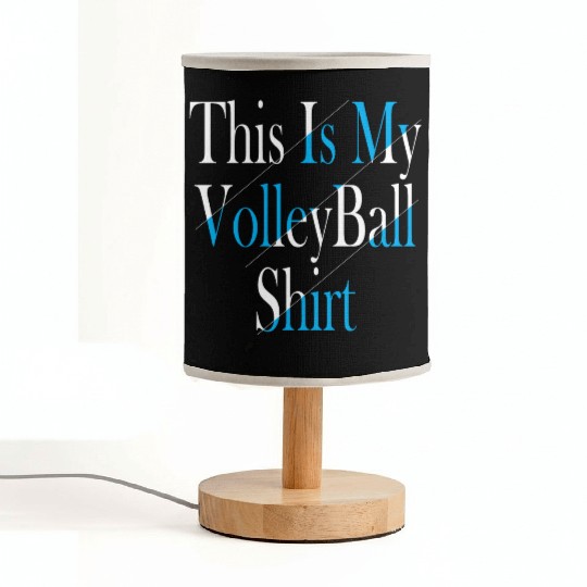 This Is My Volleyball Fabric Lamps
