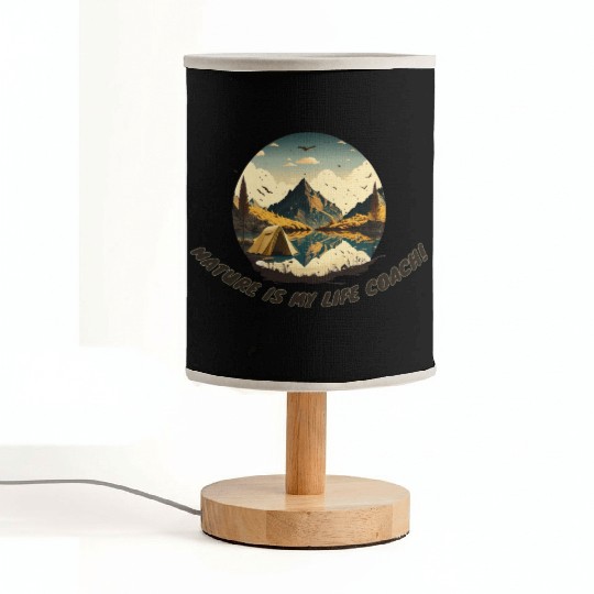 nature is may life coach final Fabric Lamps