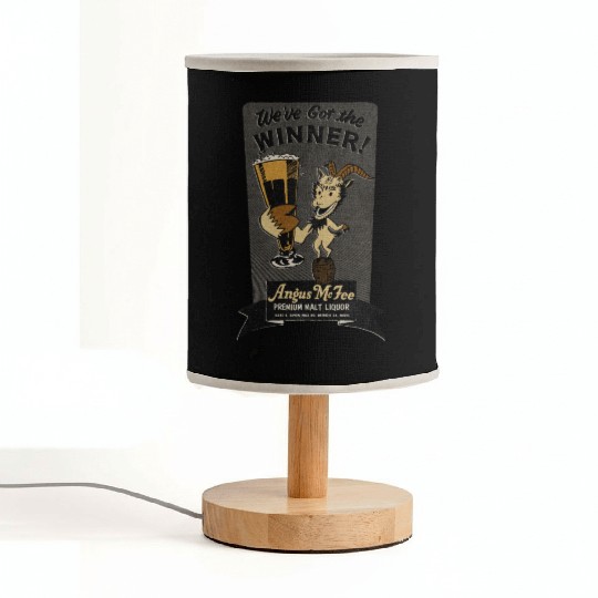 Vintage Detroit Malt Liquor Fabric Lamps