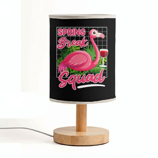 Spring Break Squad Summer Vacation Spring Break Fabric Lamps