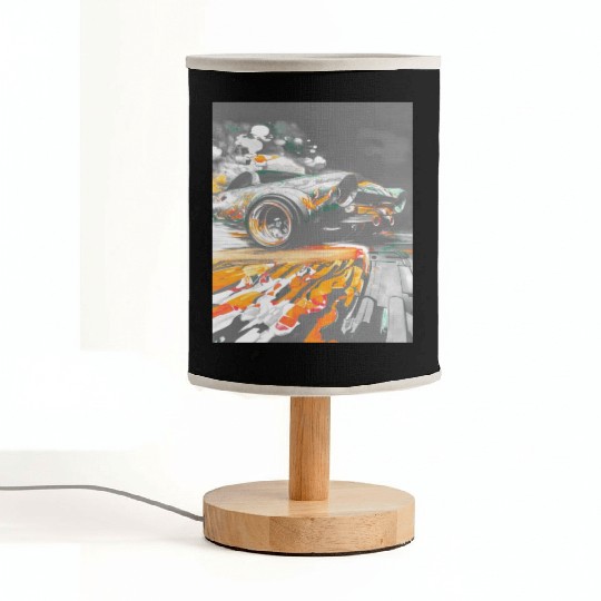 Car Muscle Car Vintage Retro classic car Fabric Lamps