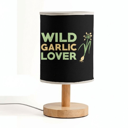 Wild Garlic Lover Fabric Lamps