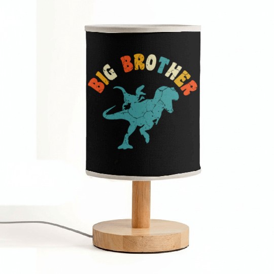 Promoted to big brother dinosaur Gift, Big brother Fabric Lamps