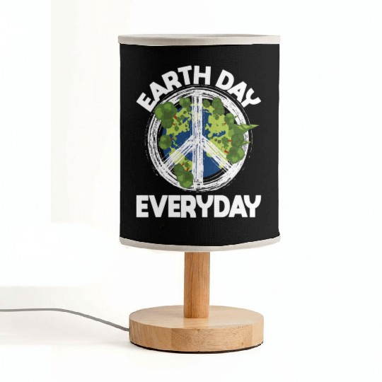 Earth Day Everyday Nature Lover Climate Change Fabric Lamps