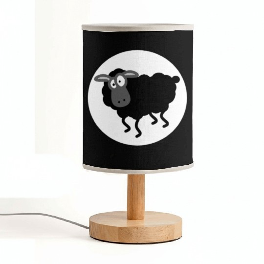 Black Sheep Fabric Lamps
