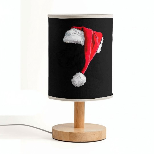 Santa Great Dane Dog Christmas Wilsigns Fabric Lamps