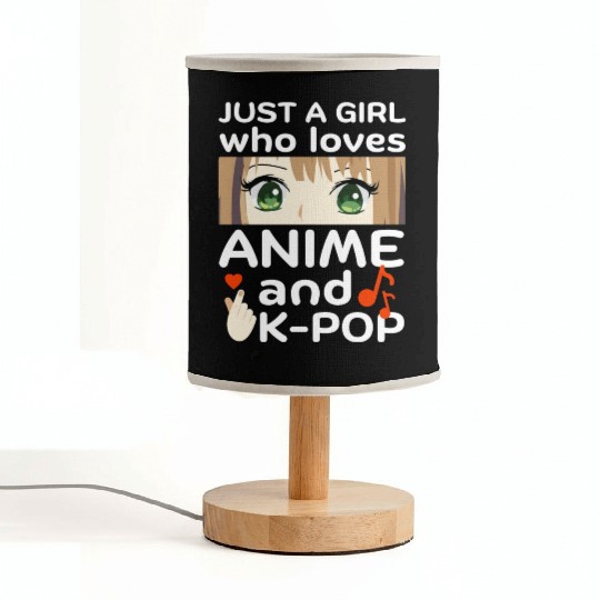 just a girl who loves anime and k-pop Fabric Lamps
