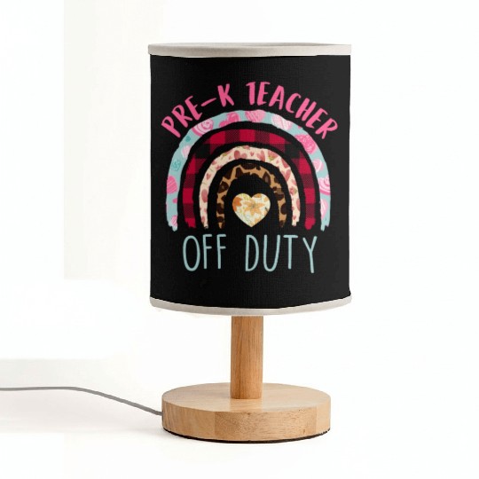 Preschool Kindergarten Teacher off duty teacher Fabric Lamps