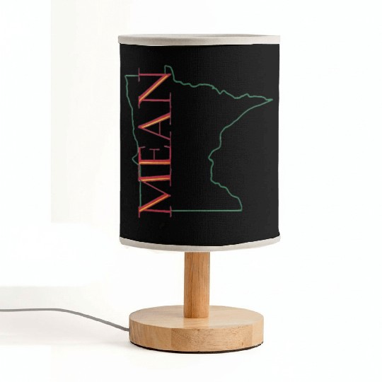 Minnesota Mean - Wild Fabric Lamps