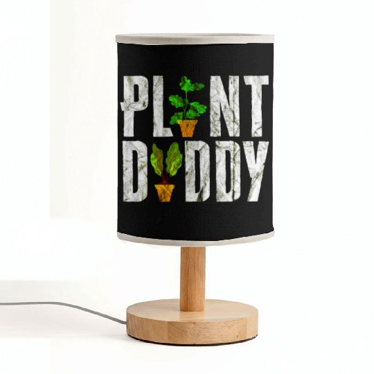 Plant Daddy Funny Gardener Fabric Lamps