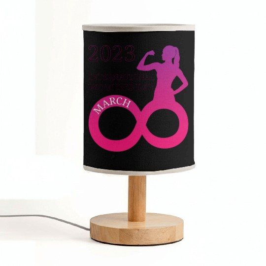 INTERATIONAL WOMEN'S DAY 8 MARCH 2023 For Women Fabric Lamps