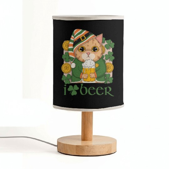 I Love Beer Fabric Lamps
