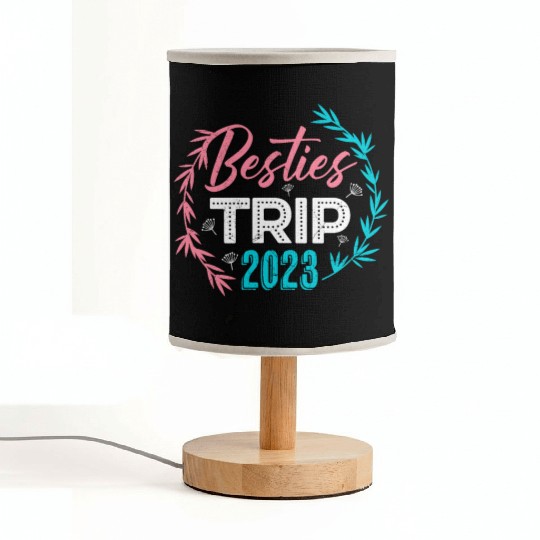 Besties Trip 2023 Summer Vacation Spring Break Fabric Lamps