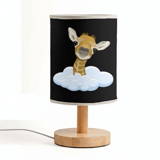 Giraffe with overlook Fabric Lamps