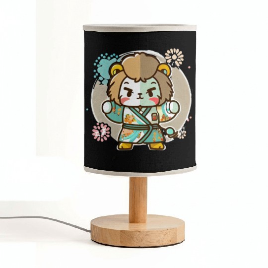 Lion kimono Fabric Lamps