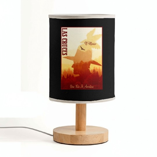 Las Cruces New Mexico wild west town Fabric Lamps