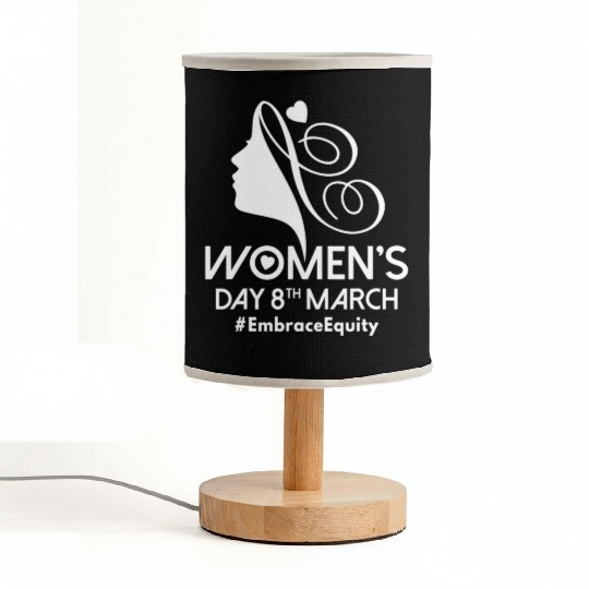 International Women's Day 8 March IWD Embrace Fabric Lamps
