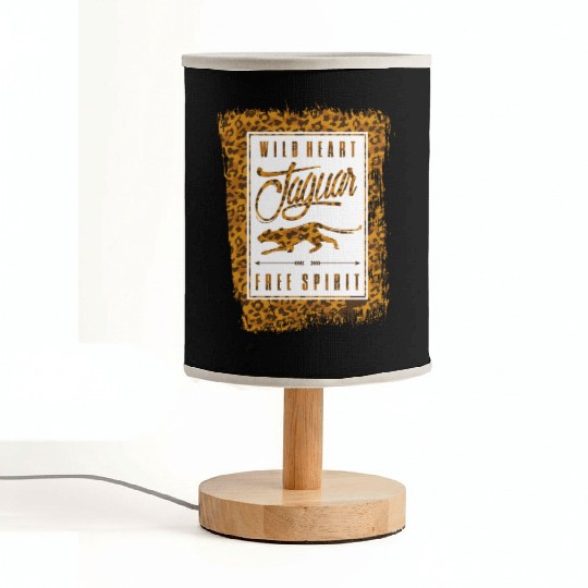 Jaguar Spirit Tribal Gift Idea Fabric Lamps