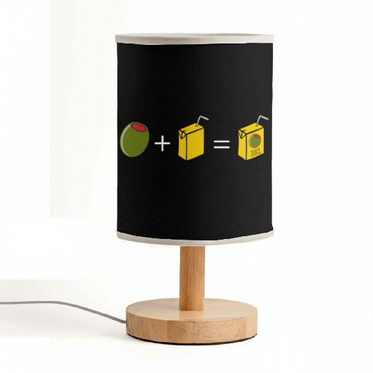 Olive Juice I Love You Fabric Lamps