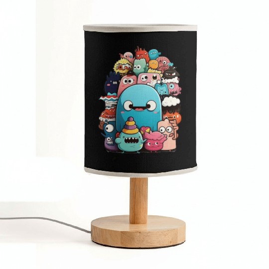 my imaginary friends Fabric Lamps