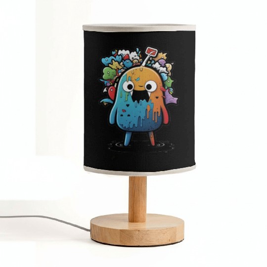 my imaginary friends Fabric Lamps