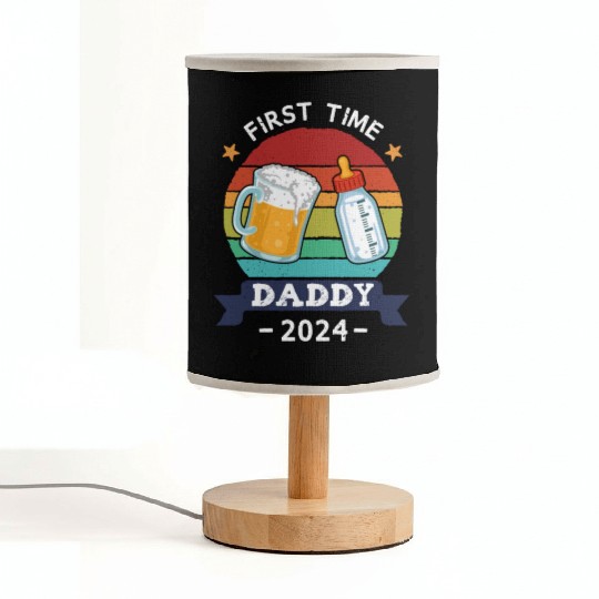 First Time Daddy 2024 Fabric Lamps