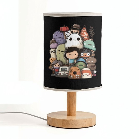 my imaginary friends Fabric Lamps
