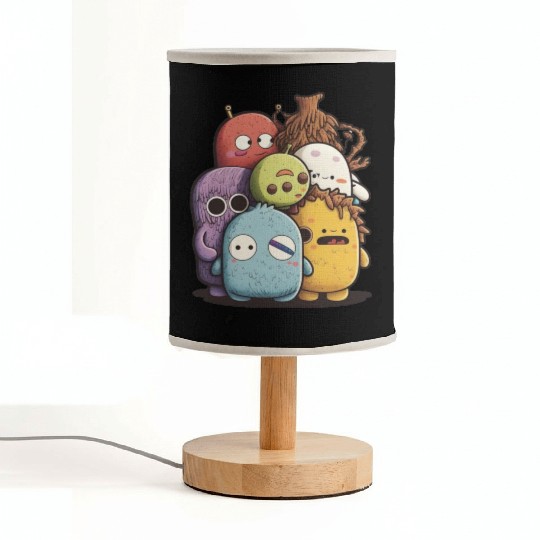 my imaginary friends Fabric Lamps
