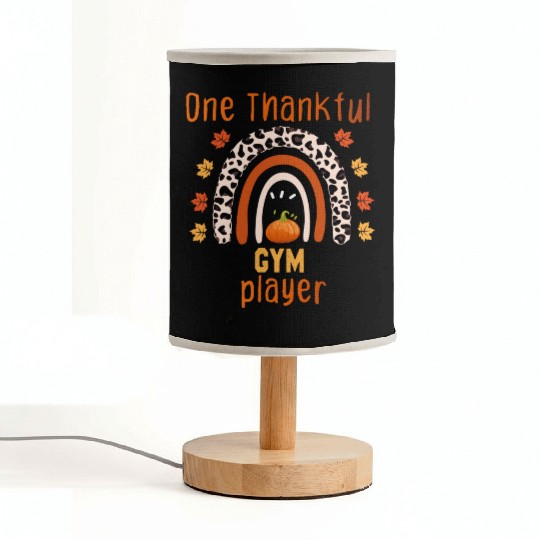 Gym Player Thanksgiving Gym For Thanksgiving Fabric Lamps