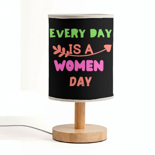 Embrace Equity Happy Women's DaY Fabric Lamps