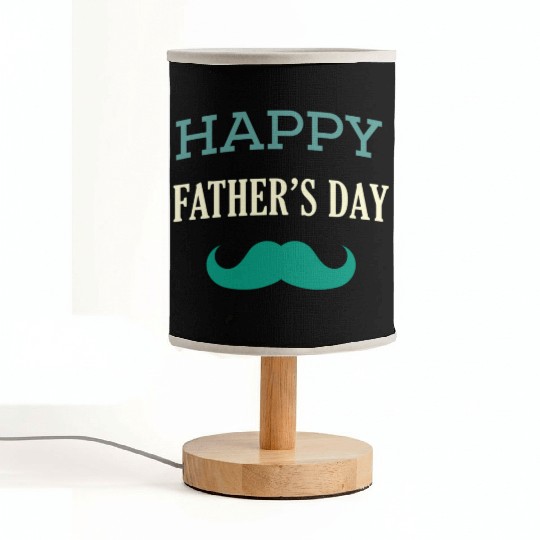 Happy father's day Fabric Lamps