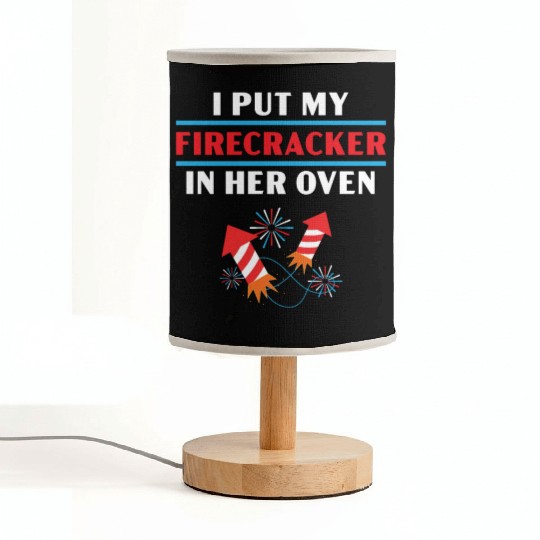 Patriotic America USA Flag 4th Of July American Fabric Lamps