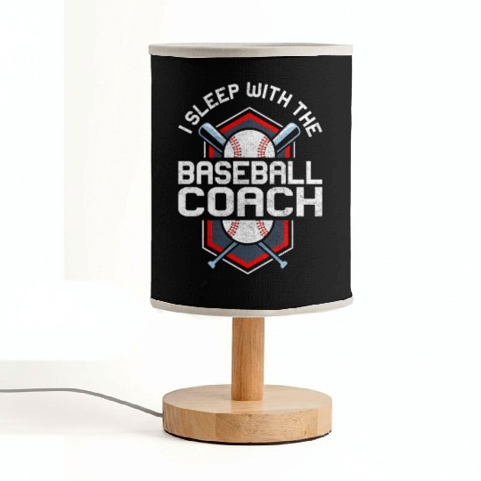 Baseball Coach Wife Professional Mom Instructor Fabric Lamps