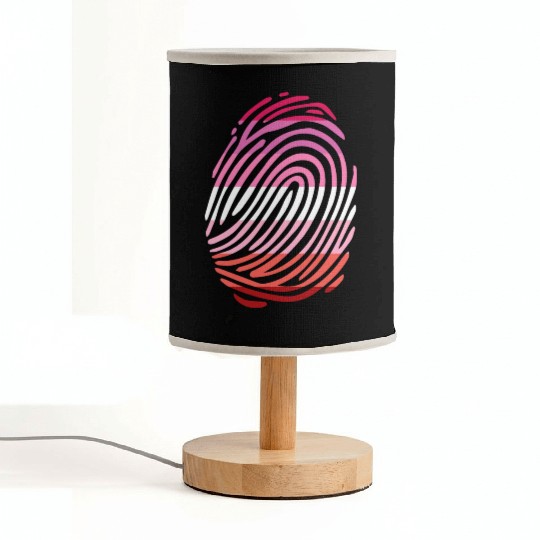 Lesbian Fingerprint Fabric Lamps