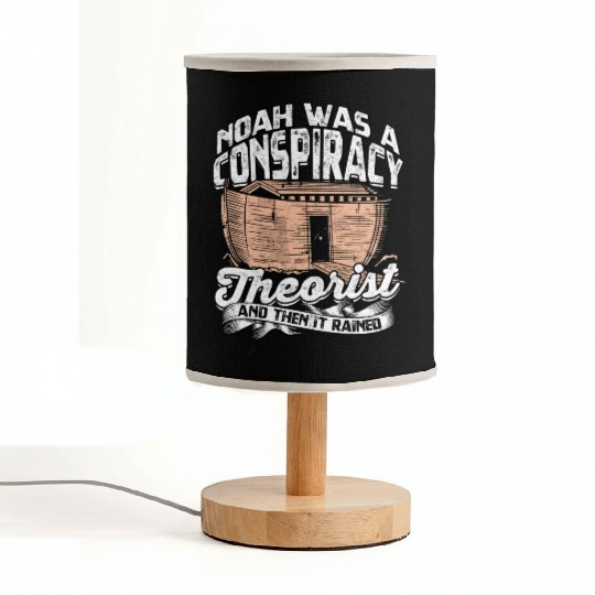 Conspiracy Theorist Theory Science Fiction Fabric Lamps