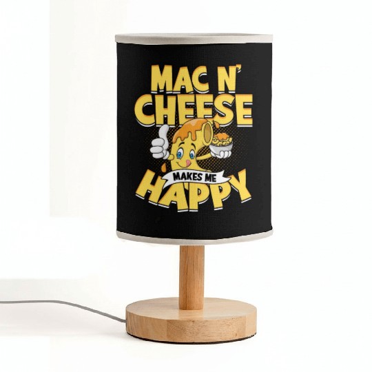 Mac N' Cheese Taster Pasta Food Macaroni Fabric Lamps