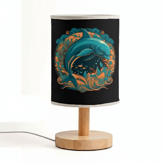 Dolphin Fabric Lamps
