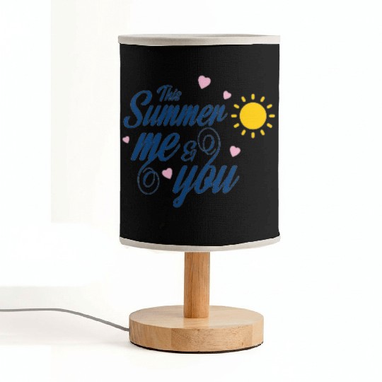 Summer of Us: Me and You Fabric Lamps