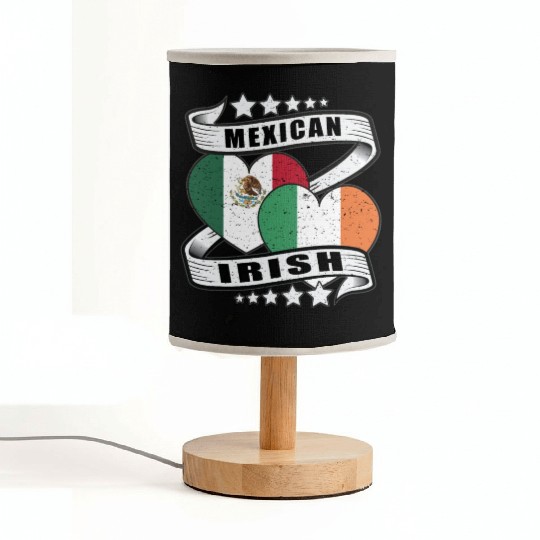 Half Irish Half Mexican Fabric Lamps for kids