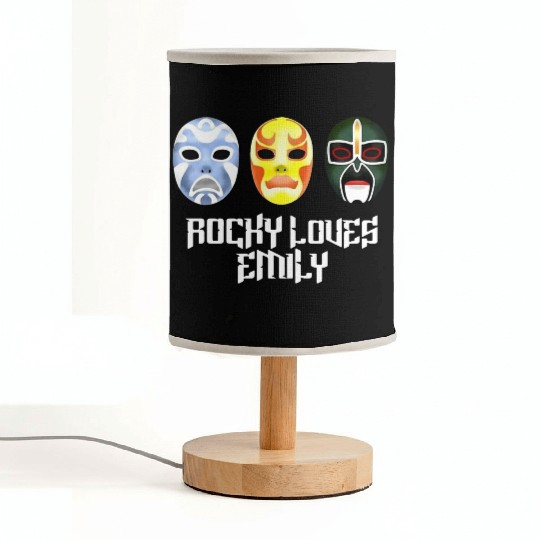 Rocky Loves Emily Funny Fabric Lamps