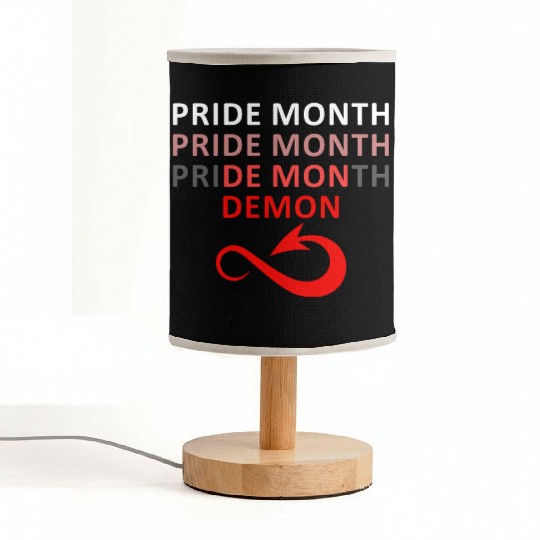 Pride Month Pride Month Pride Month Demon LGBT Fabric Lamps