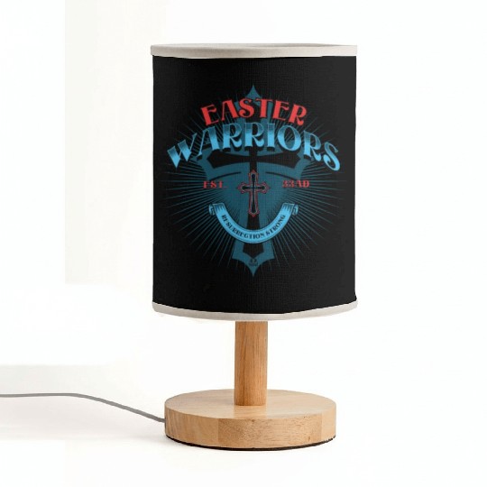 Warriors of Easter Fabric Lamps