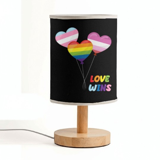 Pride LGBTQ. Statement Fabric Lamps