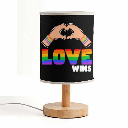 Pride LGBTQ. Statement Fabric Lamps