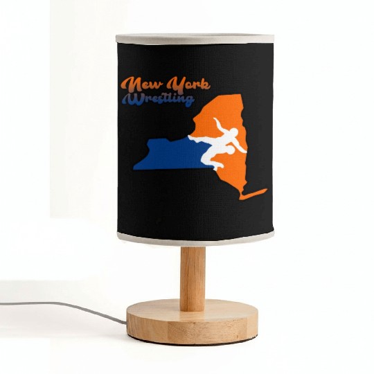New York Wrestling Fabric Lamps