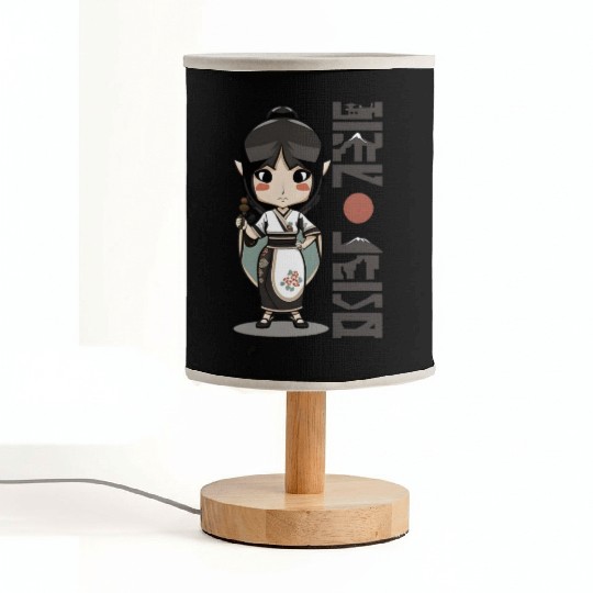 Japan Shirei Yurei Ghost Woman Fabric Lamps
