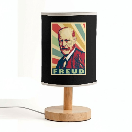 Sigmund Freud Vintage Colors Fabric Lamps